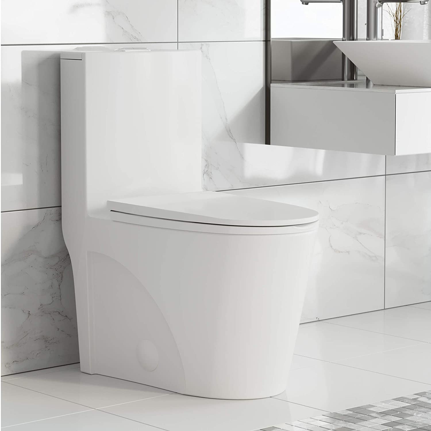 Swiss Madison SM-1T254 St. Tropez One Piece Toilet  