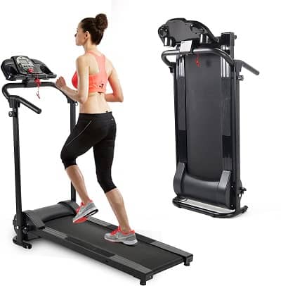 ZELUS Folding Treadmill for Home Gym