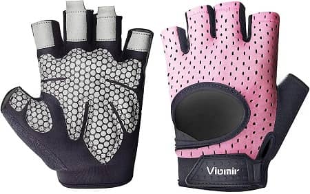 Viomir Ultralight Workout Gloves for Women Men
